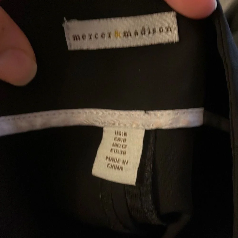 Mercer & Madison‎ Black Dress Pants Career Casual Business Women's